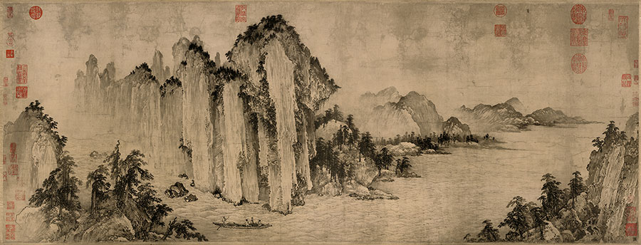 金 武元直 赤壁图 纸本