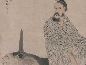 三羊开泰图--清--任伯年--纸本